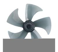 Générique Feuilles De Ventilateur De Remplacement | Pièces pour Ventilateur de Table - 5 Pales Multifonction De Remplacement Avec Capuchon d'Écrou Pour Salon Bureau Salle à Manger