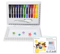 Générique Feutres Pour Dessin Artistique | Marqueurs Flottants Eau - Marqueurs Effaçables 12 Couleurs Pour Fournitures Scolaires Et Artisanat, Pour École, Maison, Préscolaires Et Débutants