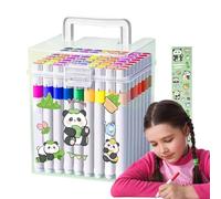Générique Feutres Pour,Set de Feutres Acryliques - Stylos Peinture Anti-Tâche Imperméables pour École Voyage