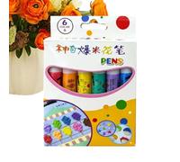 Générique Feutres s Pour 6 Pièces Pointe Fine DIY Art en Relief et Sûr