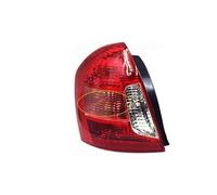 Générique Feux Arrière Feu arrière de voiture pour Hyundai pour Accent 2006 - 2011, couvercle feu stop, sans ampoule Feu Stop(Red Left)