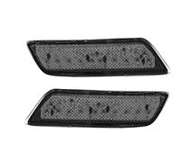 Générique Feux arrières Auto 1 Paire LED Pare-chocs Arrière Réflecteur Feux Frein Feu Antibrouillard Rouge/noir/blanc Pour Civic Berline 2013 2014 2015 Feux arrière automobile(Smoke Shell)