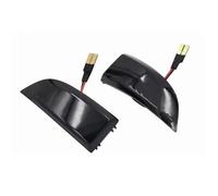 Générique Feux Clignotants Du Rétroviseur Pour Scenic Pour Fluence Pour Latitude Safrane Pour Laguna III Clignotant Dynamique À LED Rétroviseur Lampe Témoin Séquentielle(DynamicSmoked)