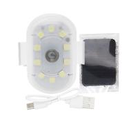 Générique Feux Clignotants | Éclairage LED à Activation Tactile - Avertisseur Rechargeable Pour Moto,Pour Auto Véhicule Moto Berline Pick-up Scooter SUV Drone Vélo Conduite Extérieur