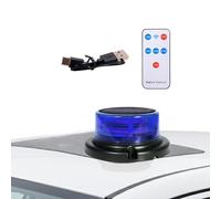 Générique Feux Clignotants pour Véhicules | Signal de Sécurité Solaire à LED à Éclats,Lampe d'Avertissement Automobile - pour remorque SUV camping-car extérieur chantier tout-terrain