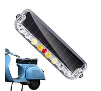 Générique Feux d'avertissement - Barre Lumineuse stroboscopique d'avertissement de trafic LED à énergie Solaire - Feux de Danger de Balise de tête de lumière de Gril de visibilité élevée pour la