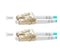 Générique Fiber Optic Patch Cable - 10Gbps Low-Loss 62.5/125μm Blue｜LC to LC Duplex Multimode 1m, for Home Network Workplace Internet Game Streaming Service Providers, High-Speed Data Transfer