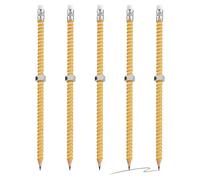 Générique Fidget Pencil, Silent Stress Reliefs Pens, Sensory Educational Writing Tools, Flexible Calming Design, Sturdy Ergonomic Grip, Great for Kids, Adults, Students, Travel, Classroom Use