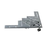 Générique Fighter Jēt Building Block Set - 12 inch ABS Fighter Aircraft Building Kit | Aircraft Assembly Toy Sêt - Educational Toys Set with Classic Camouflage Patterns for Aviation Enthusiasts