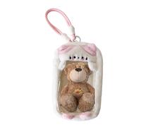 Générique Figure Display Bag, Collectible Case Holder, 7.28x4.13 inches Dustproof Storage Pouch, Compact Organizer for Backpack Coin Phone Baby Toy Travel Present and Everyday Carry Use