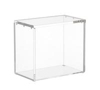 Générique Figure Display Case, Collectibles Display Box, Clear Showcase Dust Cover Organizer, Storage Solution for Living Room, Bedroom, Study Rooms, Table, Closet, Home, Hobby 7.87x3.94x6.89 inches