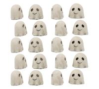 Générique Figure Fantôme Halloween - 20 Pièces Sculpture Fantôme Étrange | Mini Statues Résine Décoratives Étranges pour Décoration de Table Remplissage de Vase Maison Halloween en Pot Centres de