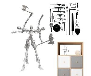 Générique Figure Squelette | Accessoires magnétiques de Figurine Inclus - Figurine d'action articulée | pour Les garçons, Filles, Adolescents, collectionneurs - Salon, Chambre, Bureau, dortoir,