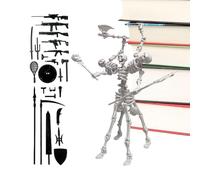 Générique Figure Squelette - Statuette détaillée Souvenir,Figurine d'action articulée | pour Un Anniversaire, Salon, Bureau, bibliothèque, dortoir, garçons et Filles, Ados et collectionneurs