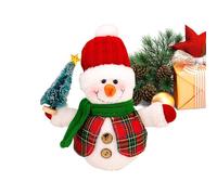 Générique Figures de Noël | Doupée de Neige avec Centre léger | Décoration Festive pour la Maison, l'étagère, la Salle à Manger, Les fêtes d'hiver, Les célébrations de Noël et intérieure