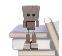 Générique Figurine Bois Tremblotant - Figurine en Bois | Petite Statuette pour Étudiants Adultes Jeu,Décoration Automobile pour Étudiants et Adultes