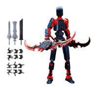 Générique Figurine d'action,Assemblage 3D imprimé avec articulations Mobiles et décorations | Figurines d'action pour Les garçons - pour Noël Camarades Garçons Anime Film Anniversaire