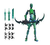 Générique Figurine d'action | Assemblage 3D imprimé avec articulations Mobiles et décorations | Figurines d'action articulées - pour Noël Camarades Garçons Anime Film Anniversaire