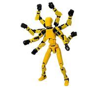 Générique Figurine d'action Interactive, Titan à Articulation complète, modèle Dessin animé à 8 Bras avec articulations réglables, présentoir de Table Compact, Jouet d'action avec Style ludique