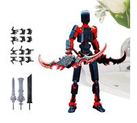 Générique Figurine d'action - Jouet à Monter Soi-même avec Articulations Mobiles Imprimé en 3D,Figurines d'action pour Les Garçons | pour Noël Camarades Garçons Anime Film Anniversaire