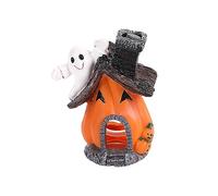 Générique Figurine de Citrouille d'halloween, Décoration D'aquarium, Collection de Décorations en Résine Artisanale, Accessoires D'aménagement