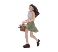 Générique Figurine de Fille à L'échelle 1:64, Modèle Réduit de Personnage de Film, Mini-poupée en Résine