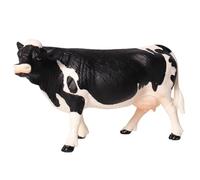 Générique Figurine De Jouet Cow Farm World - Caoutchouc Dur 13,5x4,5x7,5 Cm | Figurine Réaliste D’Animal De Ferme De Jouet De | Sculpture De Bétail Miniature Réaliste, Ornement Statique pour, Co