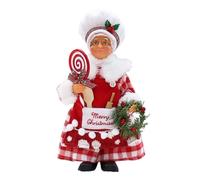 Générique Figurine De Noel De Chef, Noel Decoration, Père Noël, Figurines Noel De Collection De Festiva, Mere Noel Figurine Décorations De Noël, Jouets en Peluche