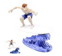 Générique Figurine de Tableau de Bord Voiture Statuette Surf Décorative | Décoration Intérieure pour Voiture Cadeau Conducteur
