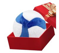 Générique Figurine de Volley-Ball en Peluche - 20 cm, Mascotte Douce, Coussin Fantaisie à Collectionner, Chambre à Coucher, canapé, Table, dortoir, vitrine, mémoire, Jouet de Sport Russe, cad
