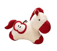 Générique Figurine en Peluche De Cheval - Ornement De Mascotte Symbolique, Affichage De Sculpture en Peluche À Câliner, Adorable Animale | Cadeau Décoratif pour Et Adultes, Table, Canapé, Maison,