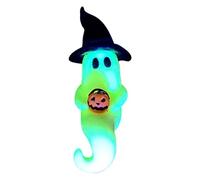 Générique Figurine fantôme d'halloween - Décoration en résine avec Chapeau de sorcière | de Seau de | Pièce maîtresse de Table effrayante | Accent de Salon de la Chambre | Affichage de la ma