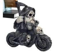 Générique Figurine Faucheuse | Statue Décorative pour la Maison | Décoration Thème Bar Bibliothèque Salle Jeu Halloween Table Chevet Table Manger Vitrine