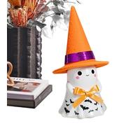 Générique Figurine Ghost Up - décorations d'halloween Figurine fantôme - LED Spooky Statue Décoration Mignonne pour Le Foyer de Vacances Centres de Table