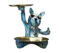 Générique Figurine Graffiti, Plateau de Rangement, Bonbonnière, Sculpture En Résine Multifonctionnelle pour La Décoration Du Salon, Style B