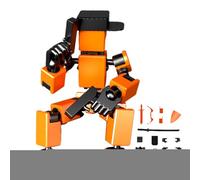 Générique Figurine imprimée en 3D - ABS 1,97x3,74 pouces | Figurine articulée de robot jouet de | Jouet d'assemblage personnalisé à articulations mobiles, décoration d'intérieur pour