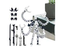 Générique Figurine Imprimée en 3D - Figurine Décorative de Bureau,Modèle Décoratif Articulé pour Ados Passionnés de Jeux Collectionneurs Bureau