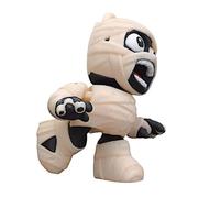 Générique Figurine Momie Mignonne avec Membres Mobiles - Porte-clés Décoratif Imprimé en 3D pour Halloween - Décoration de Table, Maison, Bureau et Fêtes - Miniature Amusante et Effrayante