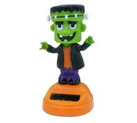 Générique Figurine pour Tableau De Bord | Décorations Zombie Fantôme pour Voiture avec Hochement de Tête,Statuette Danseuse Vibrante pour Console Centrale Halloween Décoration