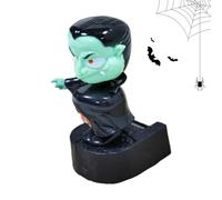 Générique Figurine pour Voiture, Jouet Vampire Dansant Solaire pour Halloween, Accessoires D'Intérieur pour Bureau Maison Véhicule Conducteur Fête Et Voyage
