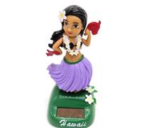 Générique Figurine Solaire Dansante, Danseuse Hawaienne Voiture Qui Bouge, Hawaii Girl Solaire Danse Figurine pour Tableau De Bord De Voiture Décoration De Bureau