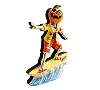 Générique Figurine Squelette 13,97 Cm Surfante Rigolote en Bois Halloween