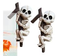 Générique Figurine Squelette Sculpture Décorative Crâne Effrayant Halloween