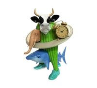 Générique Figurine TungTungTungSahur, Tralalero Tralala Décoration de Bureau, Requin avec des Chaussures, Animaux Drôle Imprimé en 3D, Cadeau de Collection, Italian Brainrot Figurine (K)