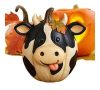 Générique Figurines Animaux Ferme Vache Canard Mouton Poule - Figurine Bureau | Sculpture en Résine Art Décoratif pour Maison Fête Automne Halloween Thanksgiving Table