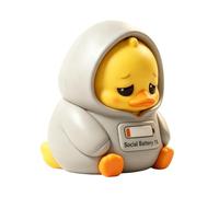 Générique Figurines Canard Jouet Figurine Touchante avec Citations Drôles