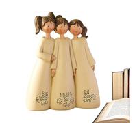 Générique Figurines D' De L'amitié - Statue d'ange Commémorative De 15,2 Cm, Cadeau pour Meilleur Ami, Souvenir pour Toujours, Statue D'amitié Fabriquée À La Main | Réfléchi pour Les Femmes, L