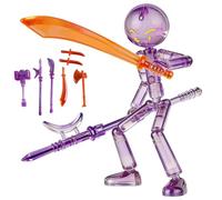 Générique Figurines d'action Anime,Multi-Articulé | avec 7 Outils De Combat À Assembler Figurine De Bureau,Cadeau Fan Enfant Ado Chambre Bibliothèque Dortoir Salle Jeux