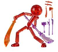 Générique Figurines d'action Anime,Multi-Articulé | avec 7 Types Outils Combat à Assembler Ensemble Collection Anime | Cadeau Fan Enfant Ado Chambre Bibliothèque Dortoir Salle Jeux