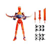Générique Figurines d'action articulées - Jouet à Monter Soi-même avec Articulations Mobiles Imprimé en 3D - Figurines d'action pour Les Garçons | pour Noël Camarades Garçons Anime Film Anniversaire